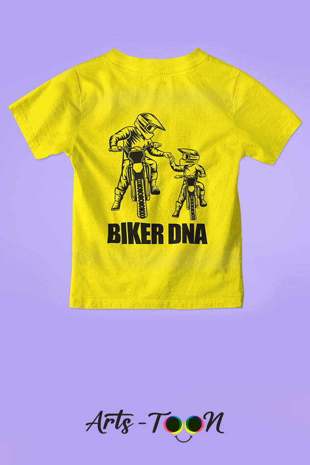Biker DNA Kids Tshirts – Cool, Comfy Tees for Little Riders!